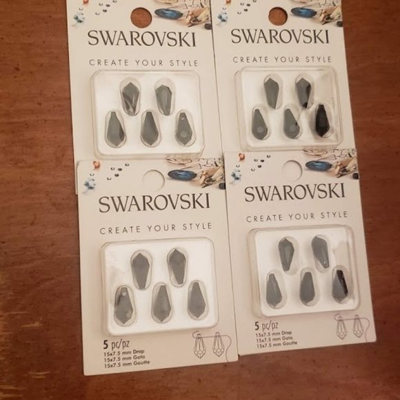 20 Swarovski Gems BEADS - Great for craft making - Picture 2 of 9